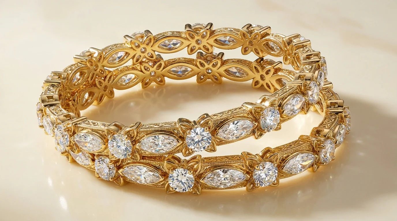 Bangles — Handcrafted Diamond Jewellery Collection
