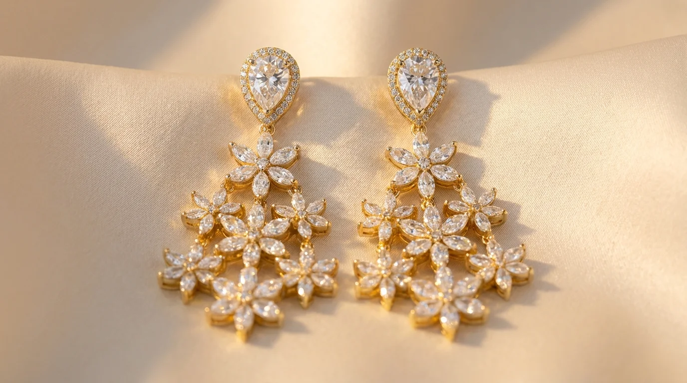 Earrings — Handcrafted Diamond Jewellery Collection