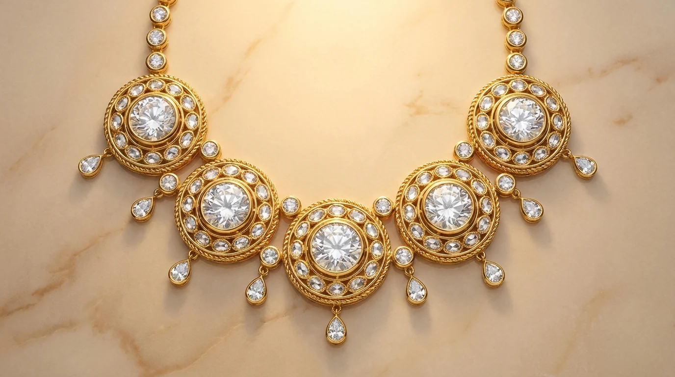 Necklaces — Handcrafted Diamond Jewellery Collection